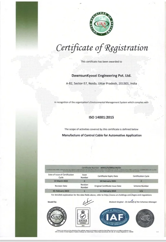 ISO 14001:2015